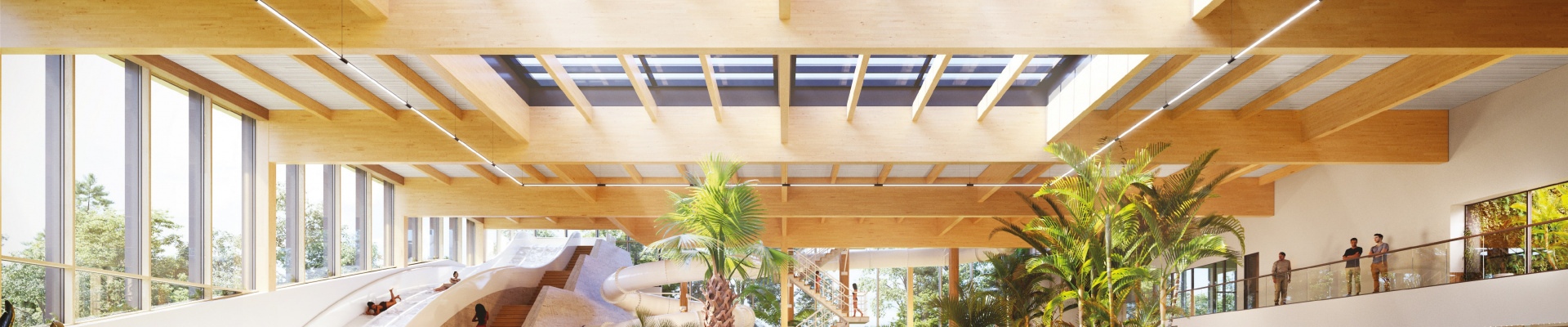 Hooper Architects ontwerpt nieuw Zwemcentrum De Welle